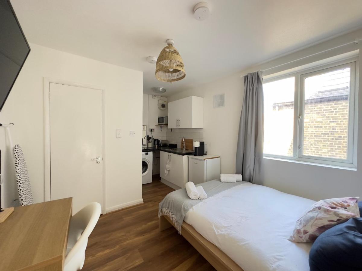 Lovely Studio Flats In Hackney Daire Londra Dış mekan fotoğraf